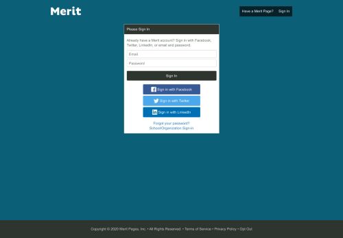 
                            6. Login - Merit Pages