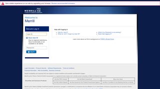 
                            4. Login - Merrill Lynch