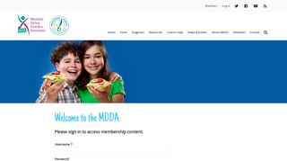 
                            4. Login | Metabolic Dietary Disorders Association (MDDA)