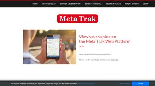 
                            1. Login - Metatrak