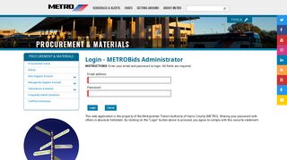 
                            2. Login | METRO