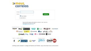 
                            6. Login MeusCorreios