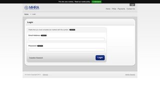 
                            6. Login - MHRA FMD