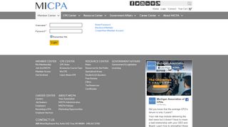 
                            5. Login - Michigan Association of CPAs