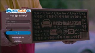 
                            1. Login | MicksGarage