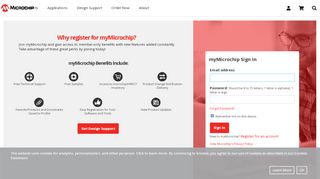 
                            4. Login - Microchip Technology