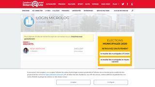 
                            4. LOGIN MICROLOG à L'union - Copains d'avant