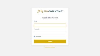 
                            4. Login - Mik Cosentino