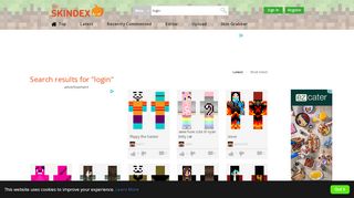 
                            5. login | Minecraft Skins