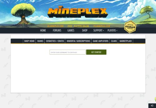 
                            2. Login | Mineplex Shop | Mineplex