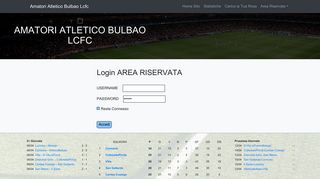 
                            8. Login Minisito Amatori Atletico Bulbao Lcfc - Friuligol