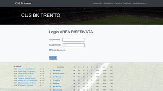 
                            7. Login Minisito CUS Bk trento - Altoadigegol.it