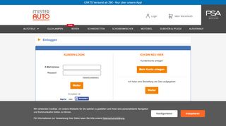 
                            11. Login - Mister-auto.de