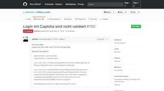 
                            5. Login mit Captcha wird nicht validiert · Issue #100 · yakamara ... - GitHub