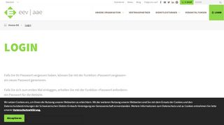 
                            3. Login | Mitglieder-Portal eev | aae