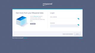 
                            10. Login - Mixpanel | Product Analytics