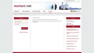
                            7. login mnet - markant.net - MARKANT Handels- und Industriewaren ...