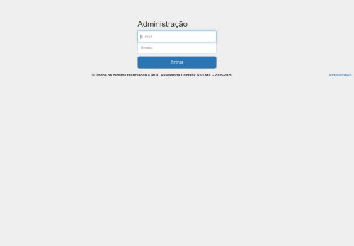 
                            6. Login - MOC Assessoria Contábil