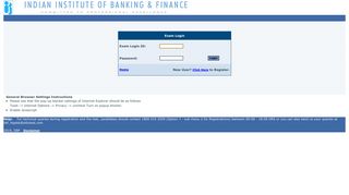 
                            7. Login Mock Test - The Indian Institute of Banking & Finance