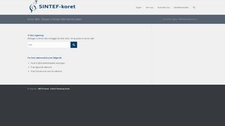 
                            13. Login Module - SINTEF-koret