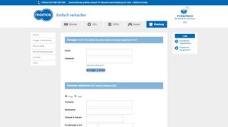 
                            4. Login - momox-fashion.de Sofort-Ankauf - gebrauchte Kleidung ...