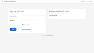 
                            4. Login - Momoyoga