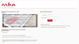 
                            2. login - Mon espace