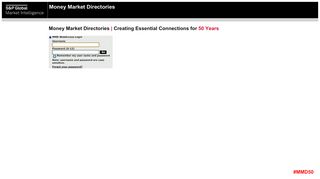 
                            1. Login - Money Market Directories