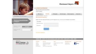 
                            6. Login: Montessori Landesverband Bayern e.V.