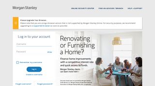 Remote Morgan Stanley Portal Login LogmeIn Live   Login Morgan Stanley Online Morgan Stanley Clientserv 