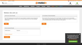 
                            1. Login - Motoin.de