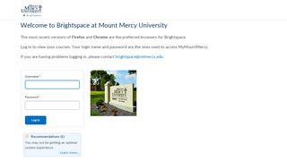 
                            3. Login - Mount Mercy University