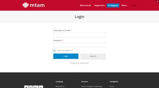 
                            3. Login - MTAM