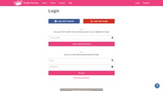 
                            9. Login - Muddy Princess | Entry Ninja – the best outdoor, fitness and ...