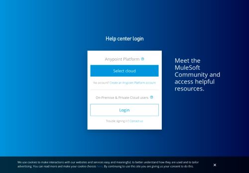 
                            12. Login - MuleSoft Support