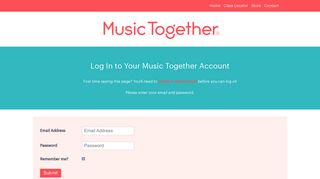 
                            1. Login - Music Together