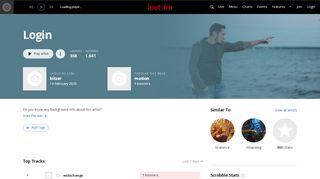 
                            2. Login music, videos, stats, and photos | Last.fm