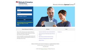 
                            9. Login - Mutual of America