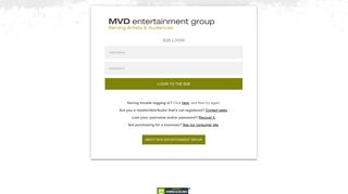 
                            7. Login - MVD Entertainment Group B2B