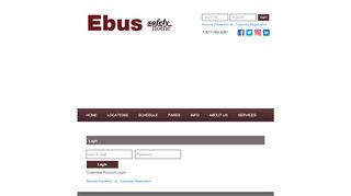 
                            8. Login | My eBus