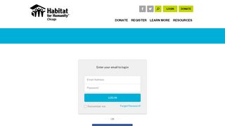 
                            6. Login - My Habitat Chicago