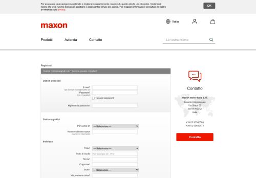 
                            11. Login my maxon - Maxon Motor