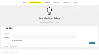 
                            8. Login - My Medical Idea