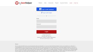 
                            4. Login - myBestHelper