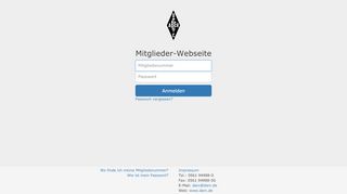 
                            3. Login mydarc.de