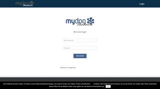 
                            1. Login – MyDog365 Akademie