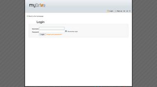 
                            4. Login | MyDrive - Your Swiss Online Storage