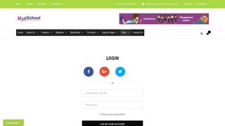 
                            8. Login – MyeSchool