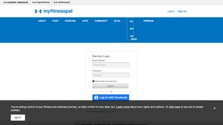 
                            11. Login - MyFitnessPal