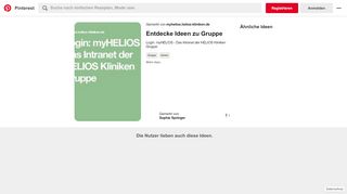 
                            7. Login: myHELIOS - Das Intranet der HELIOS Kliniken Gruppe | Garten ...